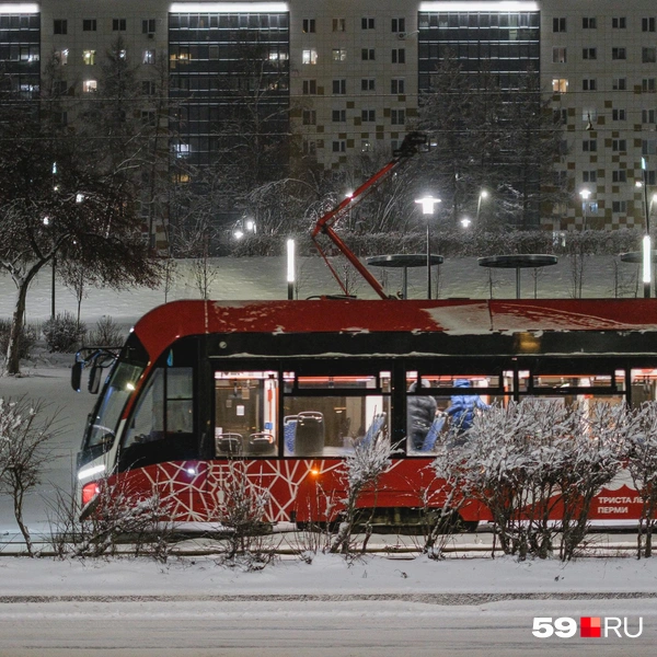 Заснеженная Слудская горка | Источник: Тимофей Калмаков / 59.RU