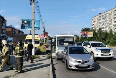 Две пассажирки пострадали в ДТП с автобусом в Бийске