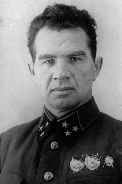 Это прославленный маршал Советского Союза Василий Чуйков | Источник: музей-заповедник «Сталинградская битва»