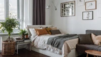 Уютная квартира 35,7 м² в скандинавском стиле