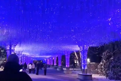 В Ставрополе зажгли тоннель «Звездное небо» за 117 млн