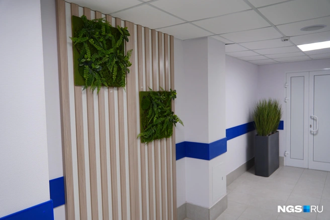 Новая поликлиника еще работает не в полную силу  | Источник: Антон Дигаев / NGS.RU