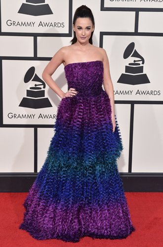 Певица Кейси Масгрейвс в Armani Privé на церемонии вручения премии «Grammy»