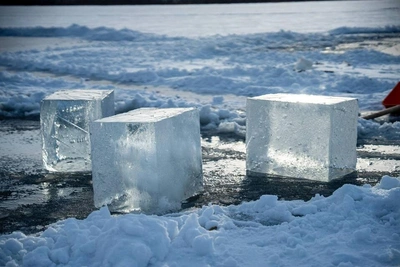 В Чите повреждены новогодние ледяные фигуры