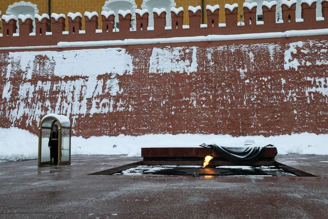 Частицу Вечного огня в Александровском саду привезут в Рязань | Источник: Артём Устюжанин / MSK1.RU