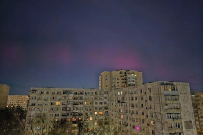 Rare Northern Lights Appear Over Rostov Oblast