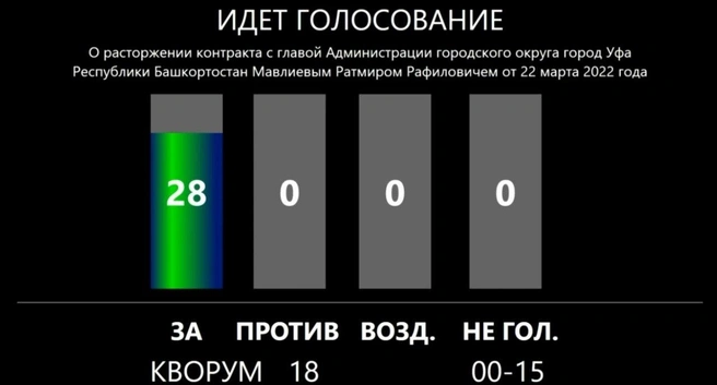 Все проголосовали «за» | Источник: Скрин видео