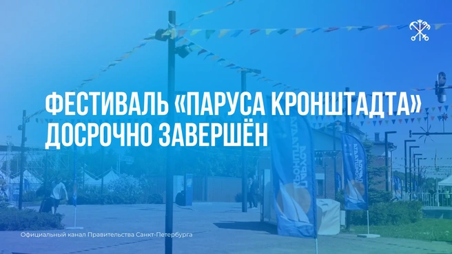Смольный объяснил решение отменить фестиваль «Паруса Кронштадта» | Источник: правительство Санкт-Петербурга / «Макс»