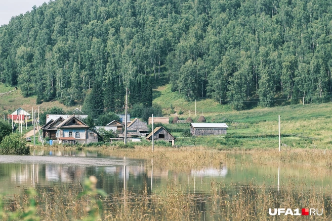 Где-то был остров, но он исчез | Источник: Булат Салихов / UFA1.RU