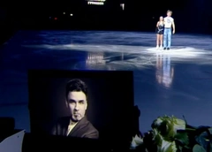 Вдова сидела на трибуне, а Трусова, Гуменник, Щербакова вышли на лед под его живой голос: вечер памяти комментатора Гришина