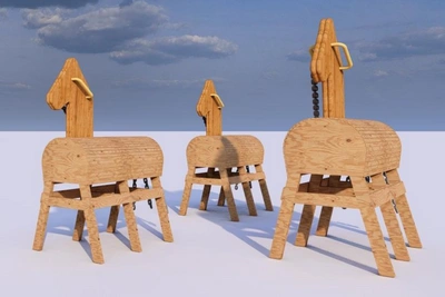 Парк в Ленске благоустроят с паркуром и деревянными скульптурами