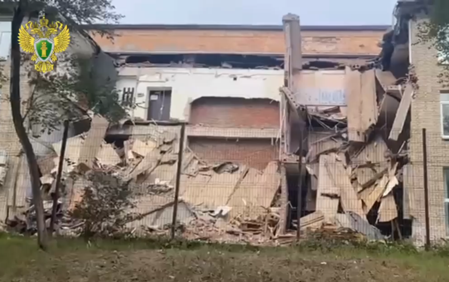 Дело о рухнувшем здании колледжа энергетики и связи во Владивостоке ушло в суд. Обвиняют подрядчика