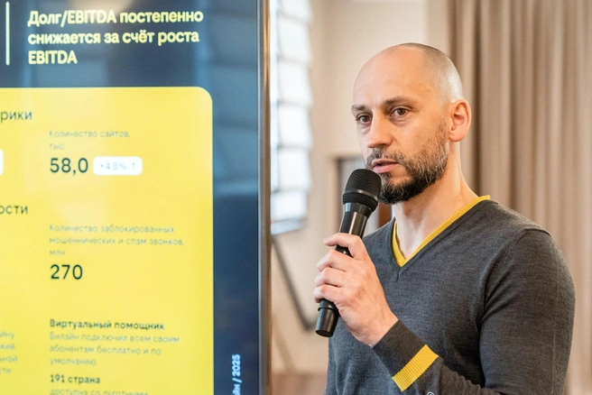 Сергей Анохин, генеральный директор Билайна | Источник: пресс-служба Билайна
