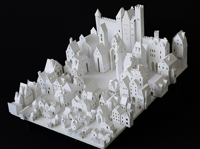 Макет декораций к спектаклю "Манон Леско" (Большой театр)