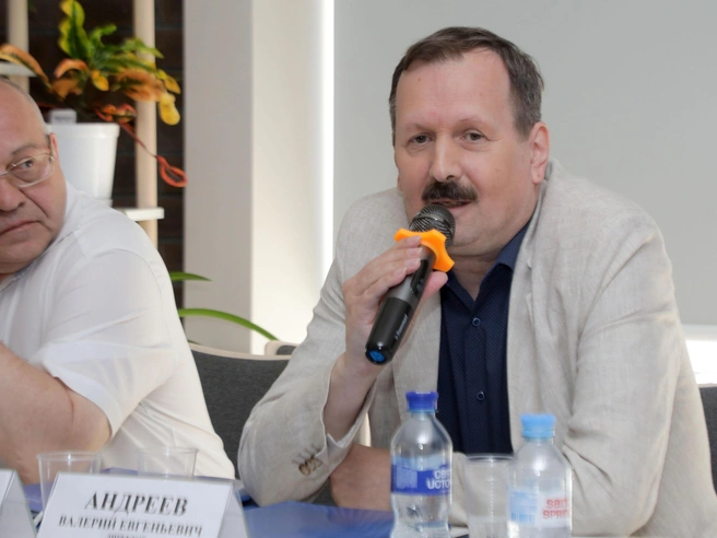 Валерий Андреев, председатель федерального учебно-методического объединения в системе СПО, директор Колледжа водных ресурсов | Источник: Игорь Бакустин, предоставлено СРО А «Объединение строителей СПб»