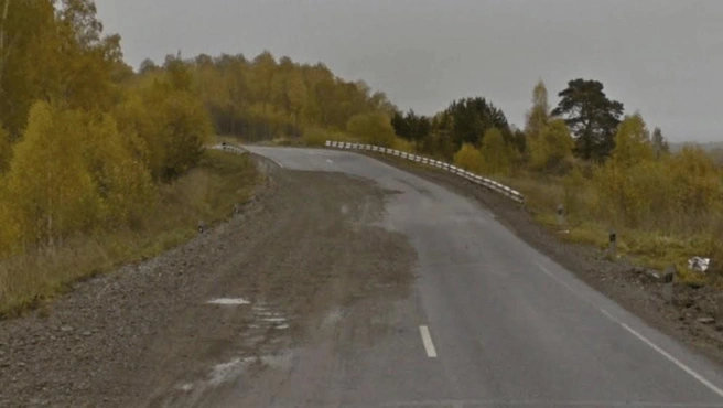 Участок 186 километра выглядел так | Источник: Google Maps
