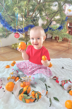 Полина Галагура, 1 год, г. Соль-Илецк