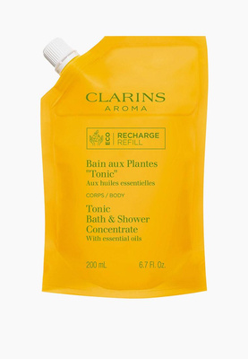 Пена для ванны Clarins и душа, Тонизирующая, на основе растительных экстрактов, Tonic, 200 мл