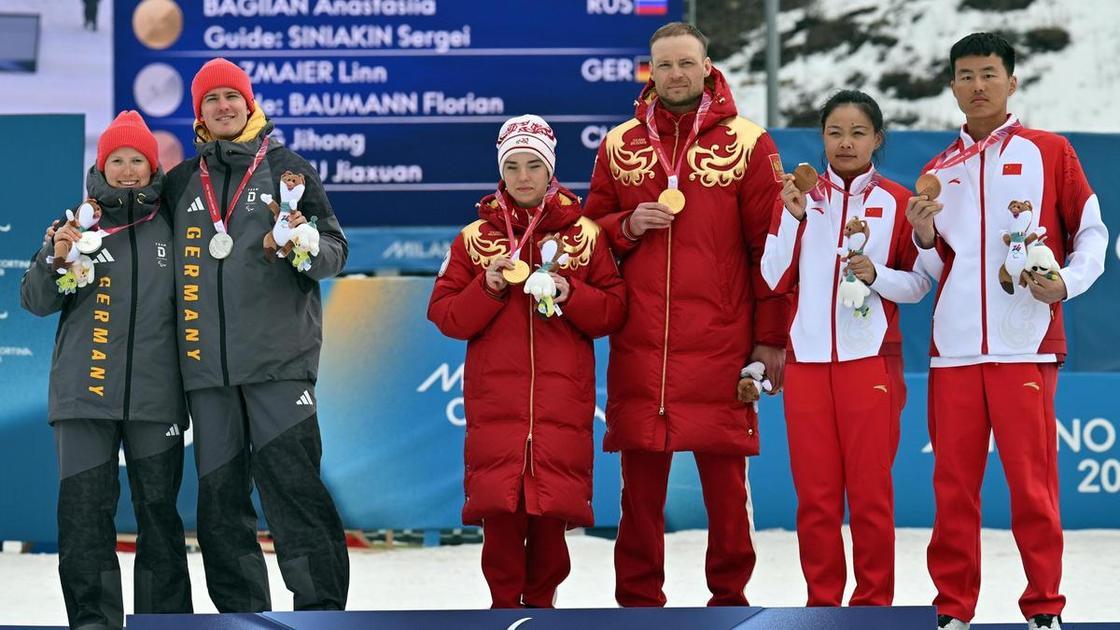 Россия заняла 3 место в медальном зачете на Паралимпийских играх-2026 в Милане
