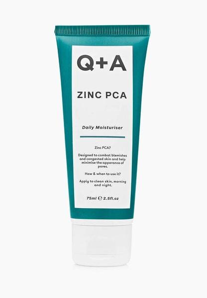 Крем для лица Q+A Увлажняющий, Zinc PCA Daily Moisturiser, с цинком и ниацинамидом