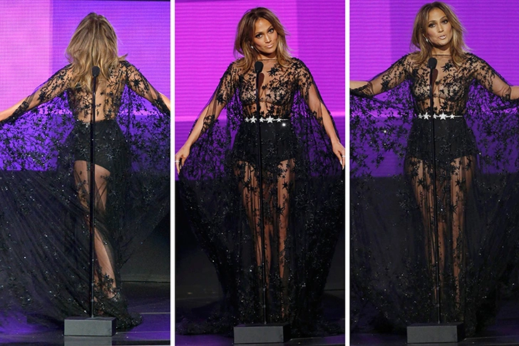 Дженнифер Лопес на церемонии AMA 2015 | Источник: gettyimages.com