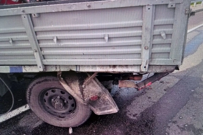 Mitsubishi влетел в УАЗ в Карымском районе