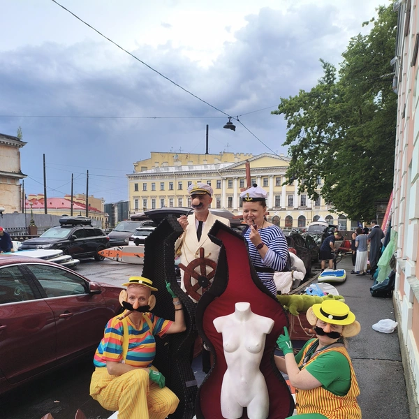 Елизавета Глянцева, Светлана Косульникова, Андрей Зибров, Александра Ельникова&nbsp;— «Приключения капитана Врунгеля»