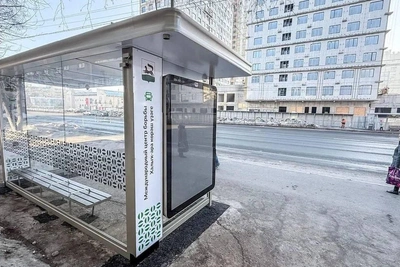 В Уфе появились новые остановки за счёт рекламы