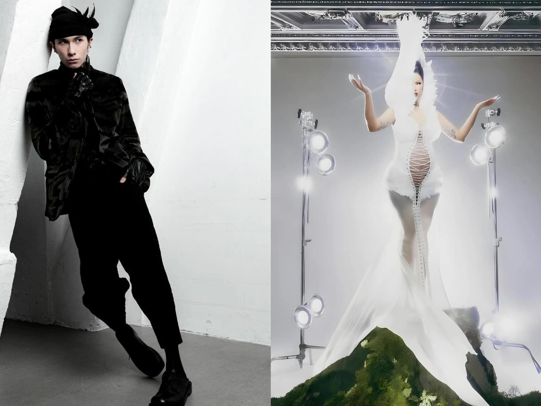 Илья Мигмун; Вика Салават для кавер-стори «Собака.ru» | Источник: Софья Сивкова.