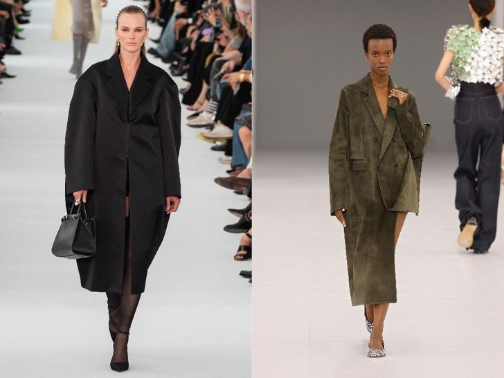 Трапеции, коконы и пиджаки: выбираем самые модные пальто на весну 2024