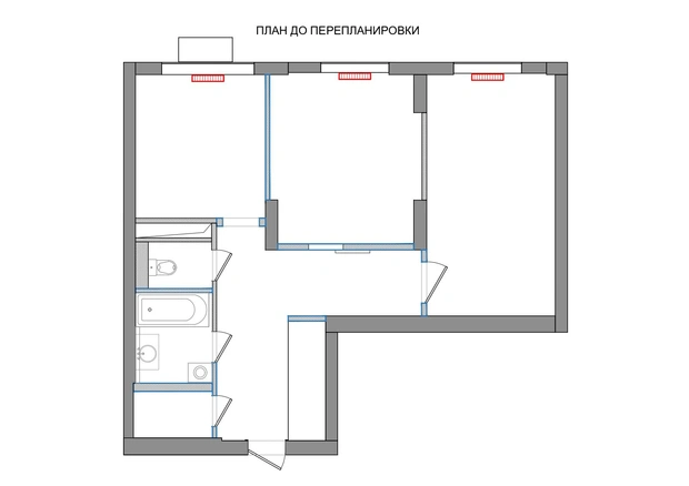 Личный опыт: квартира 70 м² для мамы и дочки в Москве