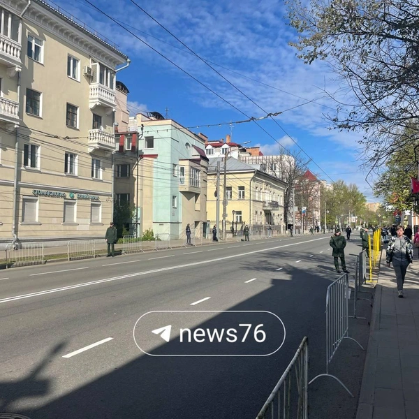 Пока на улицах немноголюдно | Источник: Кирилл Поверинов / 76.RU