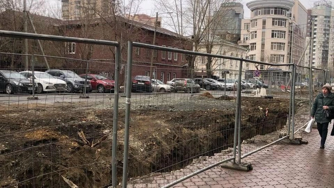 В «тихом» центре Екатеринбурга ремонтируют улицы | Источник: читатель E1.RU