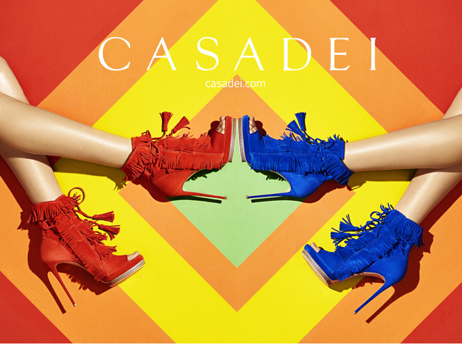 Весенние краски в новой коллекции Casadei