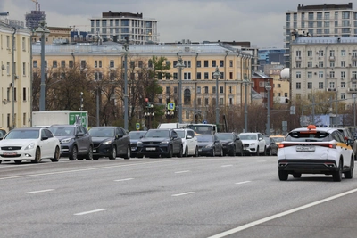 Москву парализовали 7-балльные пробки вечером 27 мая