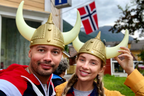 Влюбленные давно мечтали посетить Норвегию