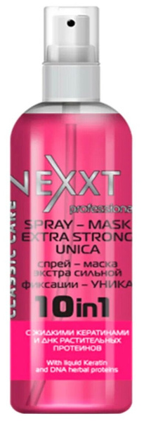 Nexprof Спрей для укладки волос Уника 10 в 1, экстрасильная фиксация