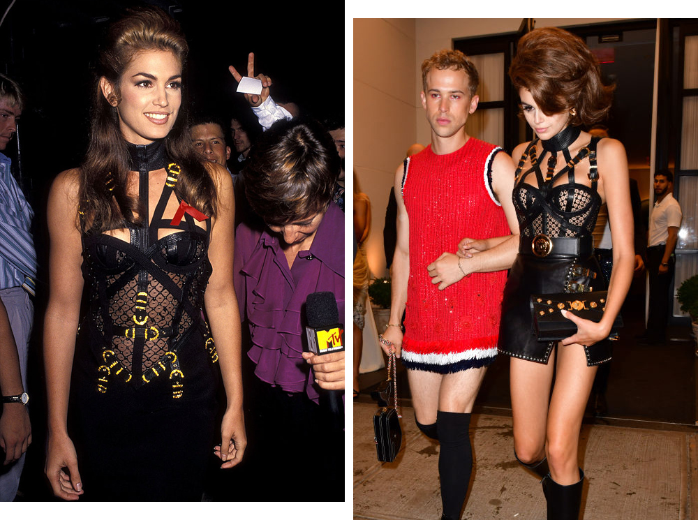 Кайя Гербер воссоздала культовый образ Синди Кроуфорд | marieclaire.ru