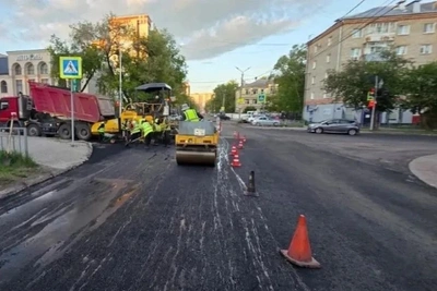 В Благовещенске отремонтировали более 50 тысяч квадратных метров дорог