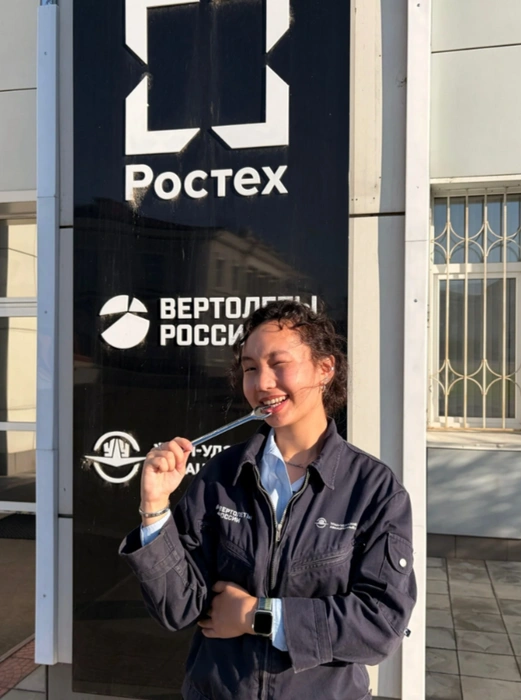 Екатерине было безумно интересно, как летают самолеты и как вообще всё это устроено | Источник: сайт конкурса «Топ стюардесс» / Topstewardess.ru