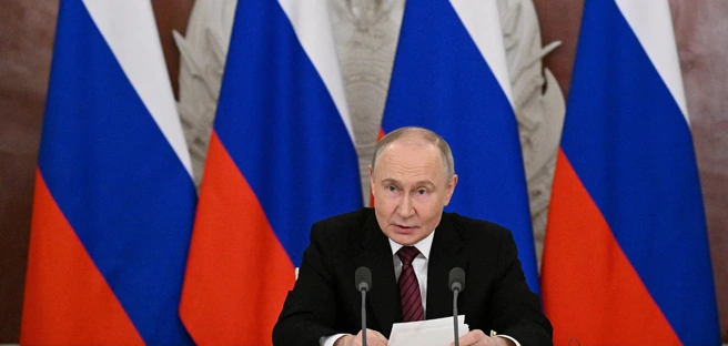 Владимир Путин предложил переговоры с Украиной без предварительных условий, но с длительным перемирием | Источник: Kremlin.ru