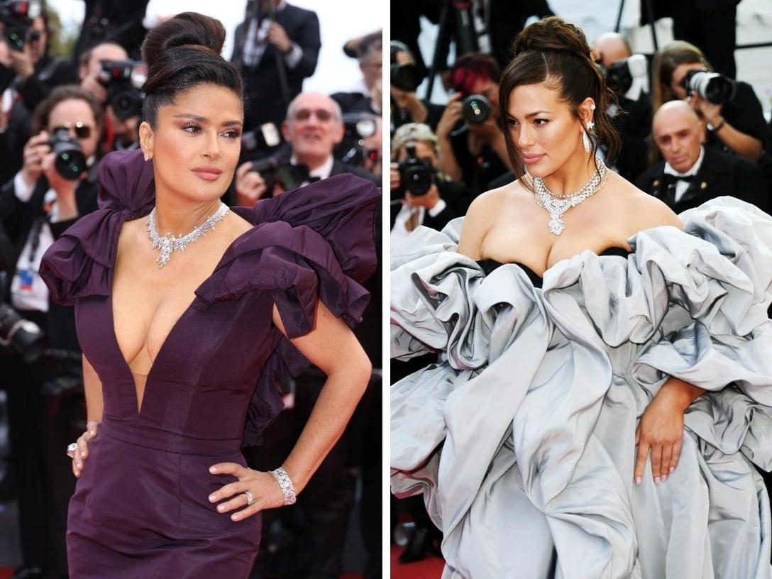 Сальма Хайек, Эшли Грэм | marieclaire.ru