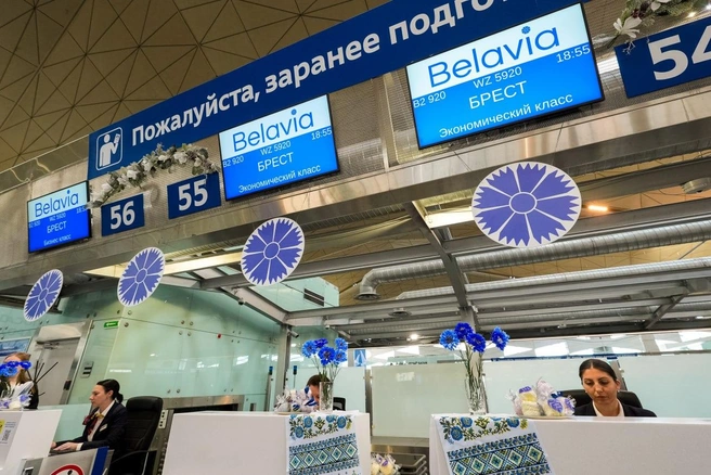Из Петербурга впервые запустили прямые рейсы в Брест | Источник: Аэропорт Пулково / Telegram
