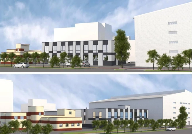 Так здание может выглядеть в городской застройке | Источник: администрация Барнаула