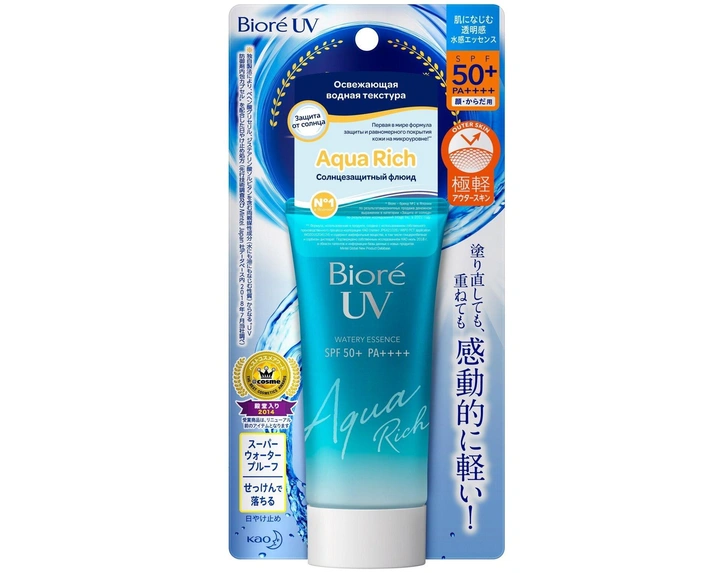 Biore флюид UV Aqua Rich SPF 50