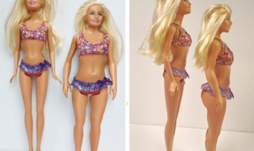 Американец создал куклу Барби по параметрам обычной девушки