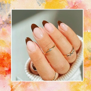 Маникюр цвета эспрессо: 5 модных темных дизайнов ногтей