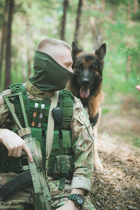 Афина с участником СВО | Источник: архив Ирины Фоминцевой