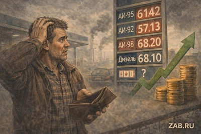 Бензин снова подорожал в Забайкальском крае