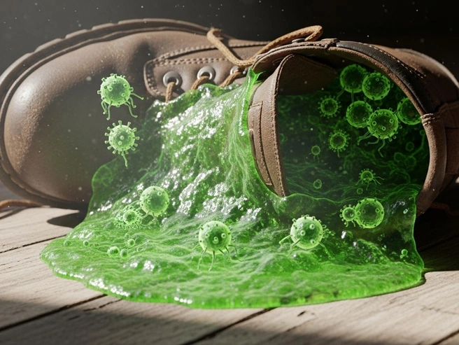 Грибковые и бактериальные инфекции способны разрушить кожные покровы и ногтевые пластины | Источник: Мария Романова / Городские медиа